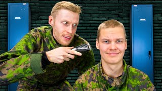 Veikka lähtee armeijaan..