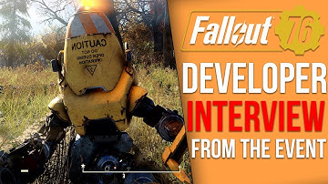 Fallout 76 Developer Interview - Companions, 70,000 items, FPS Concerns, Player Radio Stations?