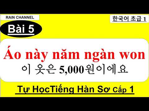 Video Bài 5: Số Đếm Hán Hàn Siêu Dễ + V(으)세요 Tiếng Hàn sơ... - YouTube