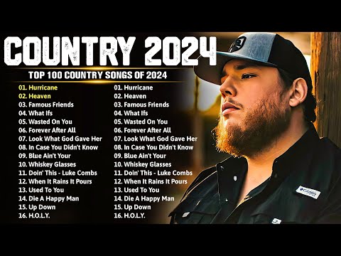 Country Music Playlist 2024 - Morgan Wallen, Luke Combs, Chris Stapleton, Kane Brown, Tim McGraw