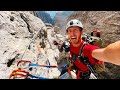 Sull'Orlo del Burrone - Ferrata delle Bocchette