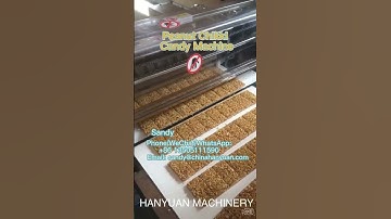 Peanut Candy Chikki Bar Production Line (HANYUAN MACHINERY)