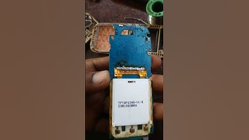 Samsung B110E white display problem solution