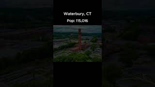 Random US Towns: Waterbury, CT #shorts