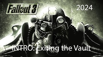 Fallout 3 in 2024! Intro and Escaping the vault!