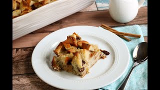 The Best Cinnamon Bread Pudding Recipe With Raisins