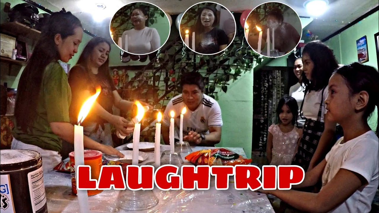 BLOW THE CANDLE CHALLENGE ft. baloran family😍😍😍