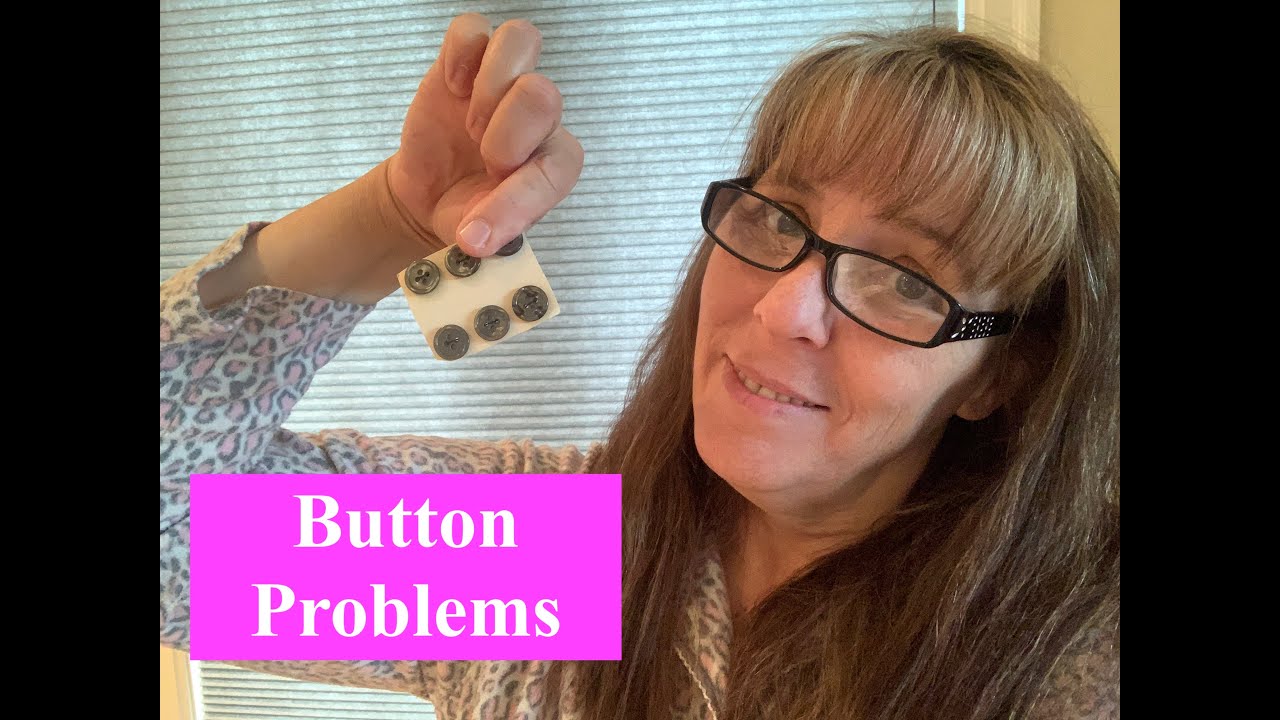 Button Problems? Buttons Keep Popping Open?  Fix The Problem!