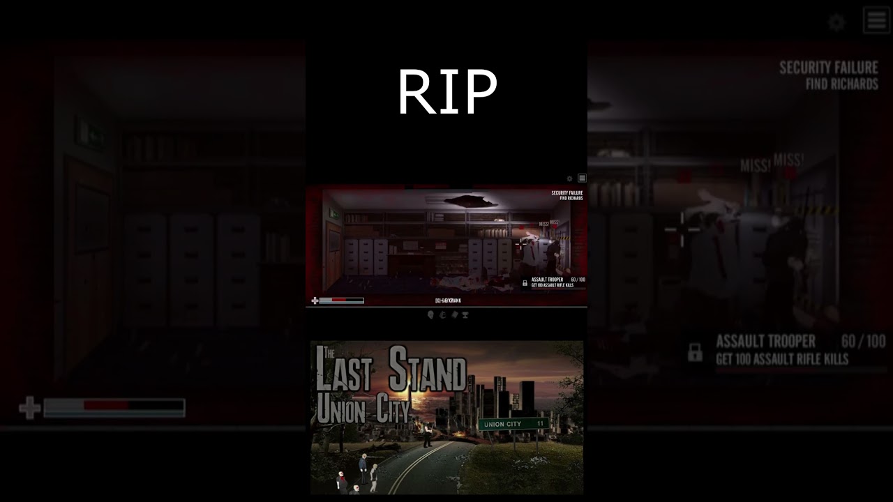 RIP us (The Last Stand Union City) 