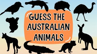 Australian Animal Shadow Game for Kids | Can You Guess These Aussie Animals? 🦘🐨 Wealth