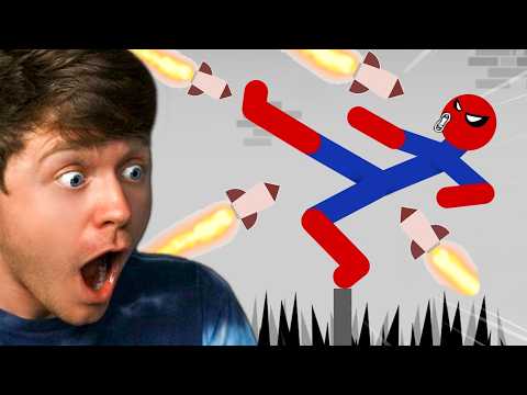 Reacting to BEST FAILS and FUNNY MOMENTS from STICKMAN DISMOUNTING!