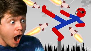 Reacting to BEST FAILS and FUNNY MOMENTS from STICKMAN DISMOUNTING! screenshot 3