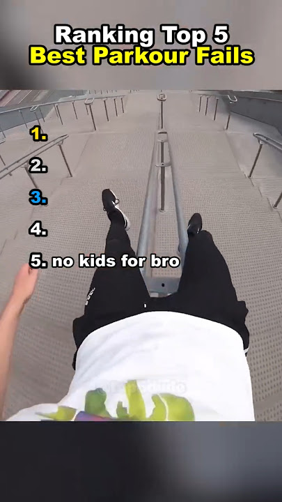 Ranking Best Parkour Fail Moments