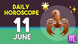 Scorpio horoscope today - June 11, 2026