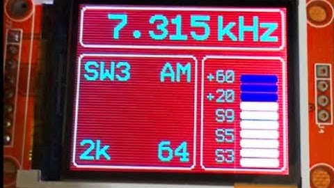 STM32 (BLUE PILL) + SI4735 RADIO RECEIVER - SSB RECEPTION
