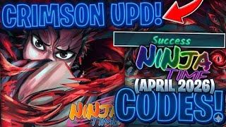 🔥 Crimson Eyes NINJA TIME CODES (APRIL 2026) 💰 100% WORKING CODES 