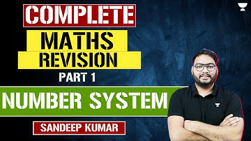 Complete Maths Revision For CDS (I) 2024 | Number System | Part 1 | Sandeep Kumar