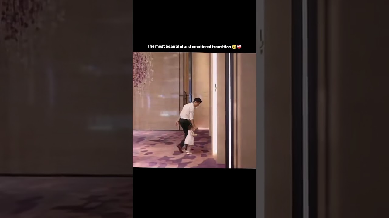 the most beautiful and emotional transition 