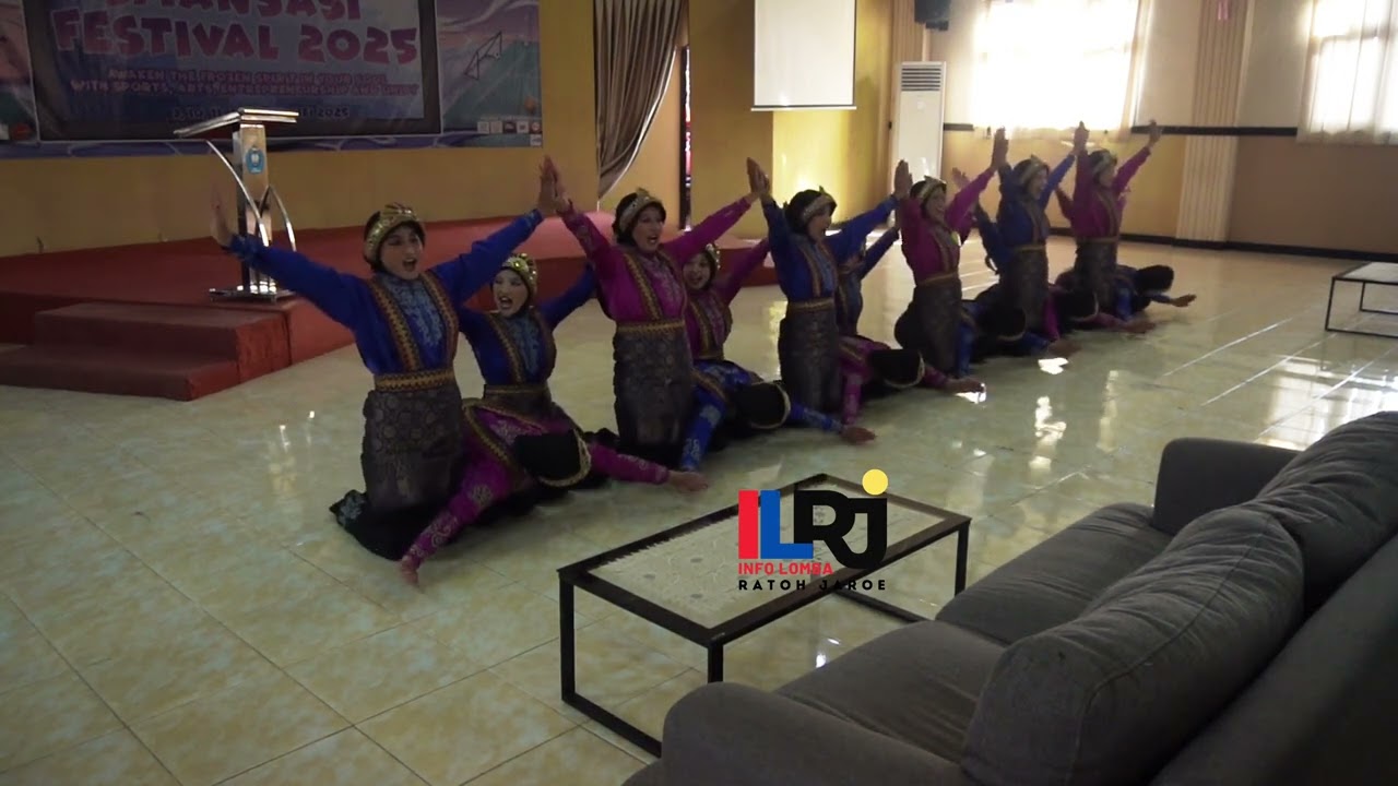 TARI RATOH JAROE SMAN 9 BEKASI AT SMANSASI FESTIVAL 2025 SMAN 1 BEKASI #infolombaratohjaroe#ILRJ2025