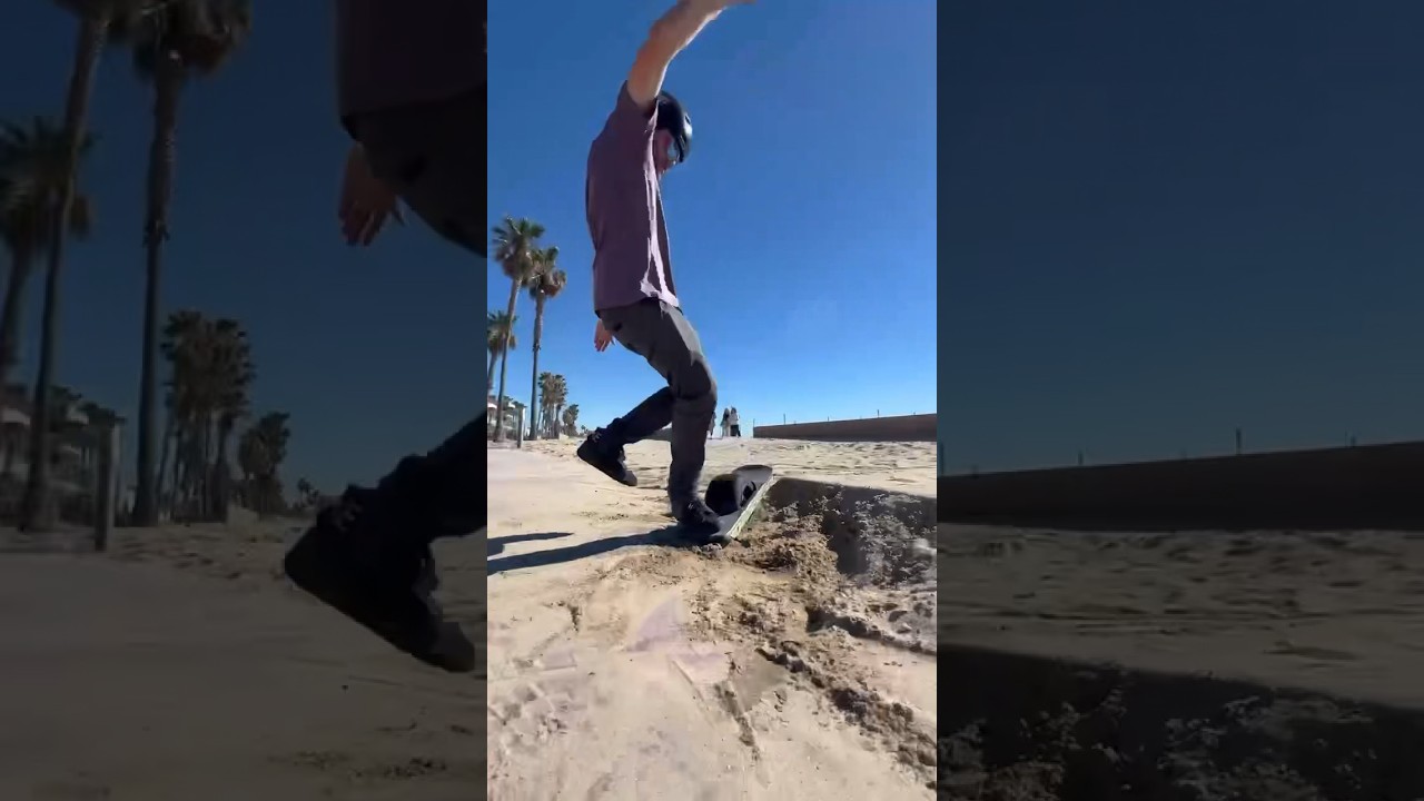 Can't believe he held on! 