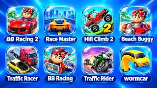 8 Best Racing Games! 🏁 BB Racing 2, Race Master & Hill Climb 2🚗🔥 screenshot 3