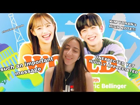 [MV] Chuu & KIM YOHAN with Eric Bellinger - World is One 2021 Reaction // SO WHOLESOME