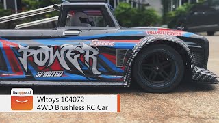 Wltoys 104072 Brushless RC Car Drift Vehicles Model -  Banggood RC Store