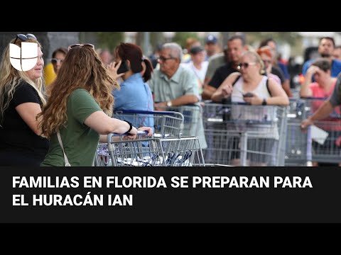 Florida se prepara para el impacto de Ian: DeSantis declara estado de emergencia en los 65 condados