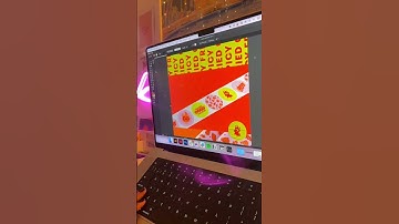 Designing a Behance Spread for a Chicken Brand #graphicdesign #behance #adobeillustrator #shorts