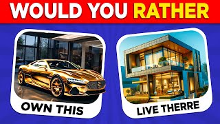 Would You Rather: Luxury Edition 💎🛥️ Quiz World Z