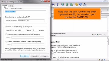 Pegasus Mail: How to Configure an IMAP Email Account with SSL