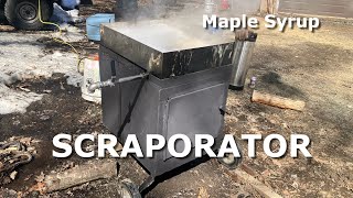 Maple Syrup Evaporator Scrap build