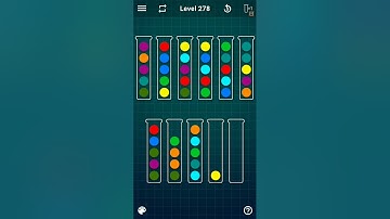 Ball Sort Puzzle Level 278 - Complete