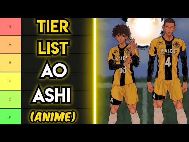 TIER LIST dos MELHORES de AO ASHI (Anime) 
