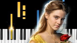 Video thumbnail of "Emma Watson - How Does A Moment Last Forever - Piano Tutorial - Beauty and the Beast soundtrack"