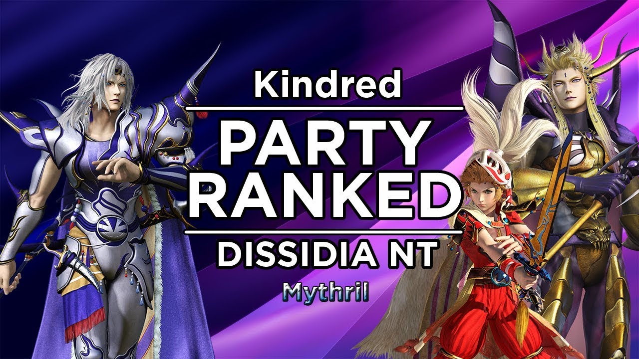 Dissidia Final Fantasy NT (DFFNT) - Cecil Ranked Party Matches 5 [Mythril]