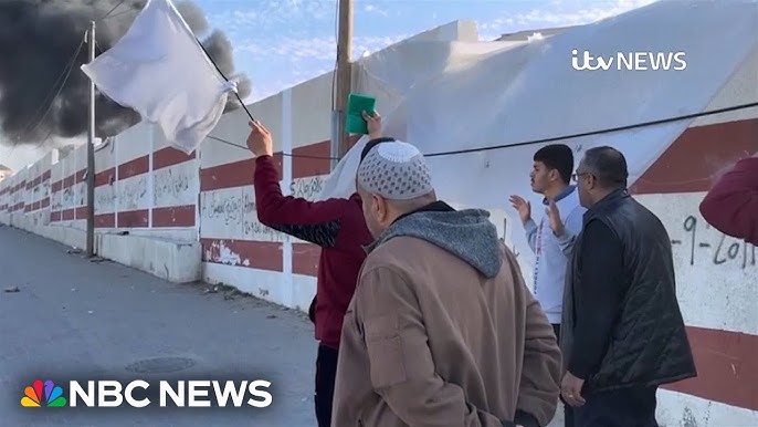 Video Shows Gaza Civilian Shot And Killed In Group Waving White Flag