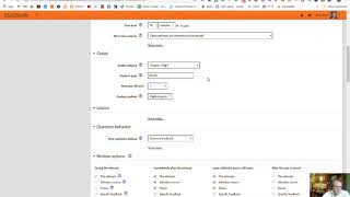 Changing Moodle Quizzes for Home Access