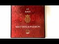 LP Records  フリッツ ヴェルナー　BACH  Matthäuspassion　マタイ受難曲　BWV. 244  1958 年 10 月録音