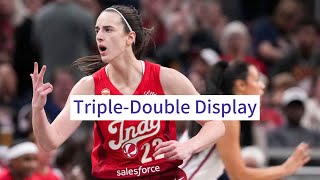 Caitlin Clark Dominates Again With Triple-Double
