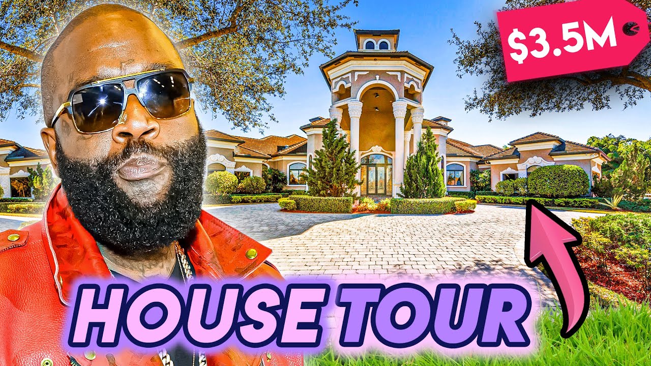 Rick Ross House Tour UPDATED NEW 3.5 Million Florida Mansion