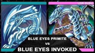 Blue Eyes Primite vs Blue Eyes Invoked: Yu-Gi-Oh! OTS Store | Round 4 | Live Duel