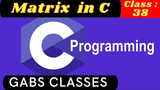 C Full Course in Hindi | C Full Course : Class : 38