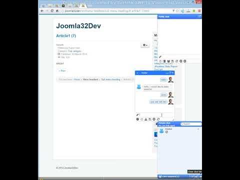 JChatSocial Peer-to-peer HTML5 videochat, the Joomla live video chat  - Joomla Extensions Store