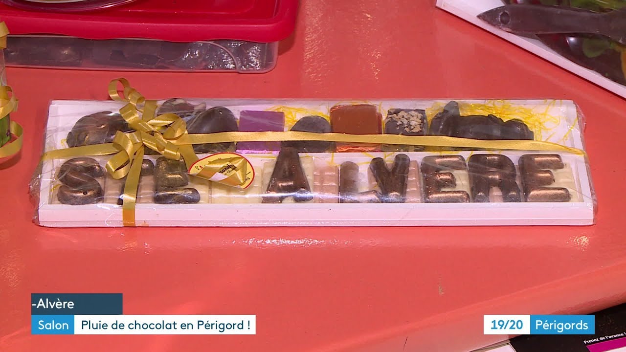 Lionel Guillory, chocolatier à Sainte-Alvère