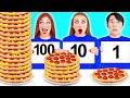 100個重ねフードチャレンジ #4! Multi DO Challenge