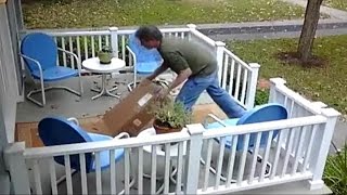 Thieves Steal Holiday Packages Right Off People’s Front Door Steps