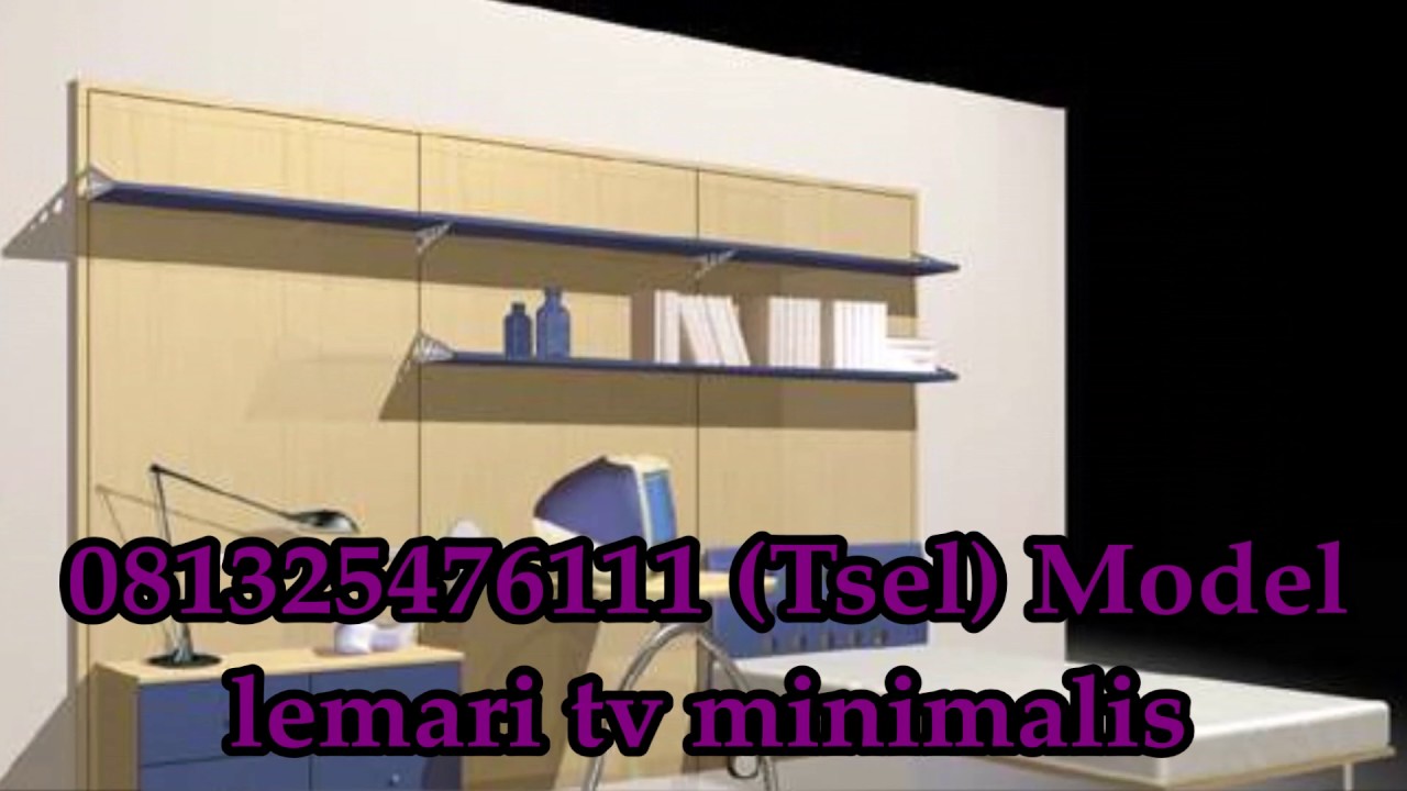  Model lemari tv  minimalis YouTube