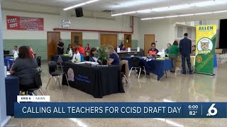 Calling all teachers for CCISD Draft Day