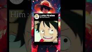 Future Pirate King and Queen ❤️🧡 LuNa 👒🍊 #luna #luffy #nami #onepiece #pirateking